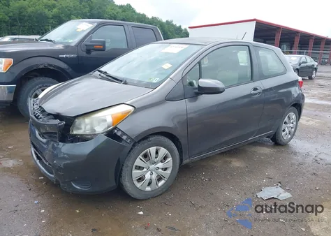 2012 Toyota Yaris L from USA, damaged, VIN JTDJTUD36CD538707
